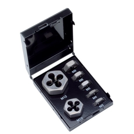 Menetmetsző klt. UNF 1/4-UNF 1/2 HSS-G 5részes