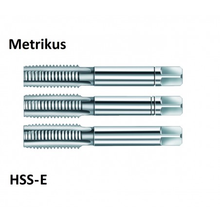 Metrikus kézi menetfúró klt HSS-E