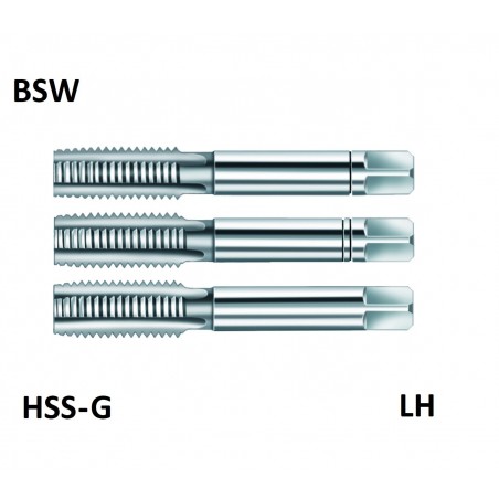 Kézi menetfúró klt. BSW, HSS-G, BAL Kézi menetfúró klt. BSW, HSS-G, BAL