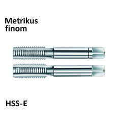 Metrikus (finom) kézi menetfúró klt. HSS-E