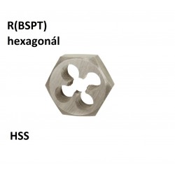 R (BSPT) Menetmetsző HSS hatszög befogású DIN382