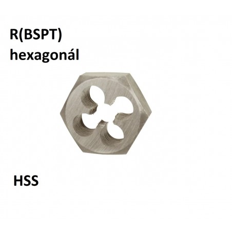 R (BSPT) Menetmetsző HSS hatszög befogású DIN382