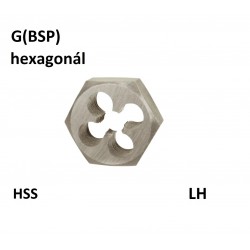 G (BSP) Menetmetsző HSS hatszög befogású DIN382 balos