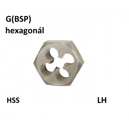 G (BSP) Menetmetsző HSS hatszög befogású DIN382 balos G (BSP) Menetmetsző HSS hatszög befogású DIN382 balos
