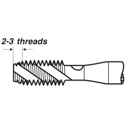 UNC gépi menetfúró colos CSH DIN371 HSS-E balos